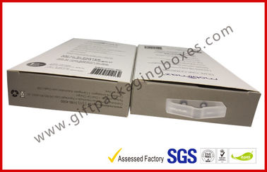 300gsm Paper Box Card Board Packaging With Clear Window And Blister