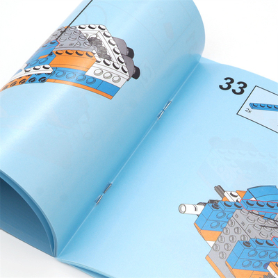 Matt Lamination Custom Printed Brochures CMYK 4C Offset Printing