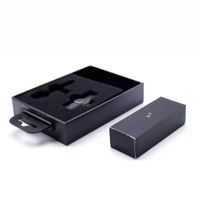 CMYK Printing Electronics Packaging Box Custom For Wireless Radio Microphone