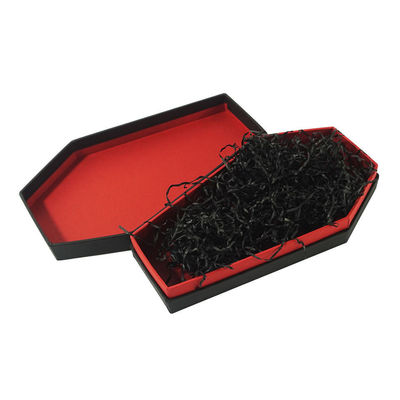 Μίνι χαρτόνι Χαλογουίν σε σχήμα φέρετρος προνομιακή συσκευασία δώρο αποστολή κουτί σνακ με κάλυμμα δωρεάν κουτί προσαρμογή